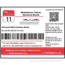 Metal de transição bidimensional (MO2/3Y1/3) 2AlB2 Powder